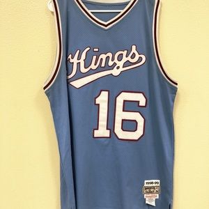 Peja stojakovic Throwback Kings Jersey